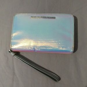 Marc by Marc Jacobs holographic wristlet